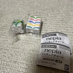 nepiaミニチュアチャーム ネピアトイレットロール ティッシュ5コパック