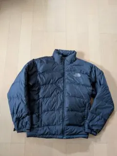 H120201 ザノースフェイス　ダウン　ネイビー