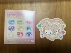 TWICE LOVELY x サンリオキャラクターズ ダイカットステッカー