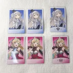 みたらし団1st Anniversaryランダムチェキ風カード栞葉るり 立伝都々