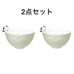 シマエナガ　お茶碗　2点セットのサムネイル