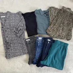 LEPSIM まとめ売り8点 トップス ボトムス ワンピース 寒色系