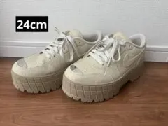 ナイキ ウィメンズ エア ジョーダン 1 ブルックリン 厚底 24cm