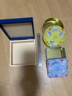 カルディ ゴディバ 空き缶 3点セット