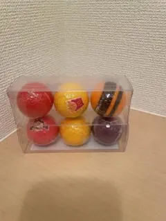 マクドナルド　カラフル ゴルフボール 6個セット