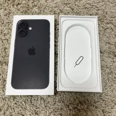 Apple iPhone 16 空箱　ブラック 箱のみ