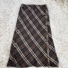 2026年最新】BURBERRY 柄：チェック フレアスカートの人気アイテム