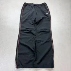 00s adidas ナイロンパンツ ブラック archive y2k tech - メルカリ