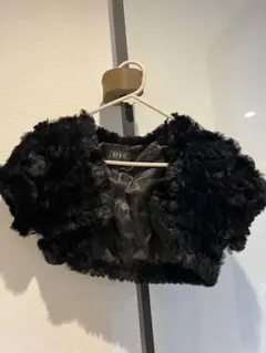 結婚式　お呼ばれ✨ラビットファーボレロ