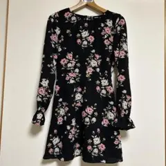 H&M 花柄ミニワンピース