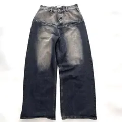 WHO'S WHO gallery ワイドデニム SILVER JAM 燻加工