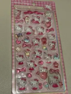 PINK☆ハローキティ ボンボンドロップシール風☆