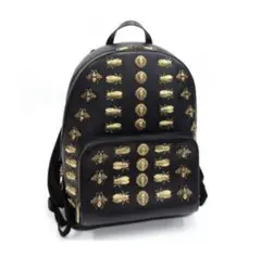 最終値下！美品　gucci グッチ　レザー　リュック　ビー　バッグパック