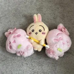 【ちいかわ】　ぬいぱれっと　さくらいろ　マスコット　討伐マスコット2 うさぎ