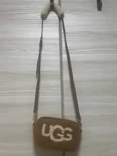 UGG ブラウン スエード ショルダーバッグ