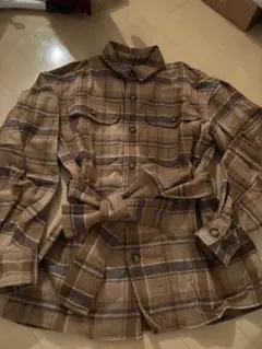 Front Back Combined Check Shirt ミハラヤスヒロ | Mercari