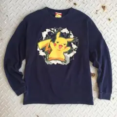 ビンテージ ピカチュウ ロンT ポケモン ポケットモンスター