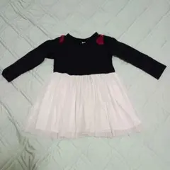 【après les cours 】ドット柄 ワンピース 100cm