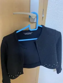 CHOPIN Nodeux ブラックカーディガン 120