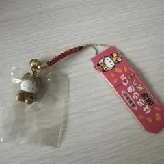 【希少品】ご当地キティ　福島　開運金べこ