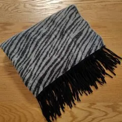 ゼブラ柄　マフラー ストール