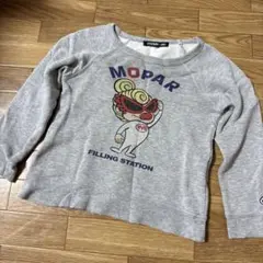 ヒスミニ スウェット トレーナー 100 グレー
