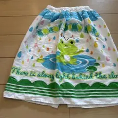 カエルデザイン ラップタオル 100cm以上用