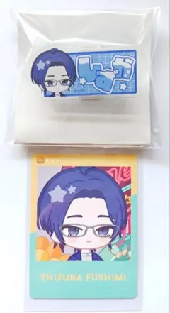 ブレマイ おなまえバッジ 節見静 SPINNIES - メルカリ