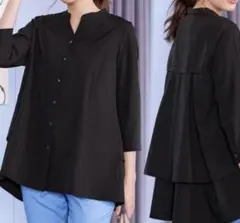 バックタックフレアチュニック