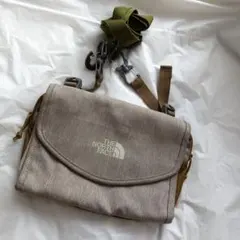 THE NORTH FACE ショルダーバッグ サコッシュ ベージュ モスグリのサムネイル