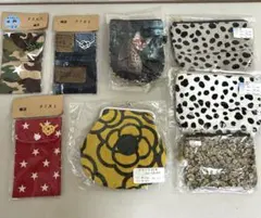 新品☆布羽屋 和風模様 ポーチ、巾着袋、がま口10点セット - メルカリ