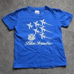 ブルーインパルス Blue Impulse Tシャツ 110cm ブルーのサムネイル