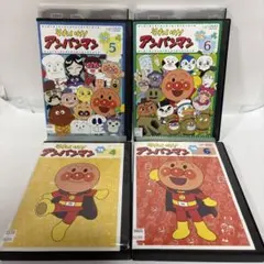 新品ケース交換済み それいけ！アンパンマン『'11』6～9巻 DVD4巻
