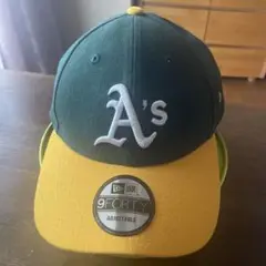 New Era A's 9FORTY キャップ