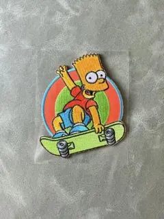 バート・シンプソン スケートボード ワッペン