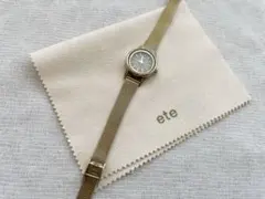 更に値下げ中 ete 腕時計シルバー（ゴールド羅針盤） 2025年最新】ete腕時計の人気アイテム - メルカリ