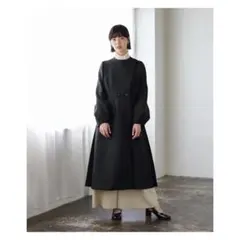 lanvin en bleu エアトリプルクロスコクーンスリーブコート