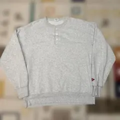 Healthknit ヘンリーネックスウェット