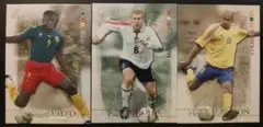 サッカーカード サミュエル・エトー他 3枚セット