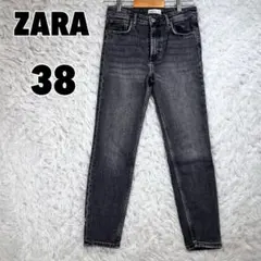 ♥ZARA♥ ザラ (38)スキニーデニム ジーンズ ウォッシュ加工