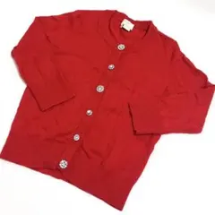 kate spade 赤　レディース　トップス　カーディガン　羽織り　ビジュー