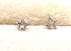 ⭐︎星・シルバーピアス