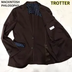 【美品大きいXL】マッキントッシュ　テーラードジャケット　TROTTER　洗える
