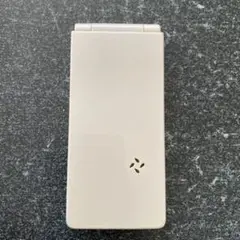 ガラケー NTTドコモ N-03A ホワイト　折りたたみ式携帯電話