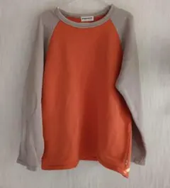 アパレルブランド【DEPT® Apparel】トレーナー　オレンジ・グレー