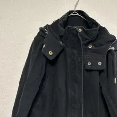 FOREVER 21 ミリタリーモッズコート 【Ｓ】ブラック カジュアル