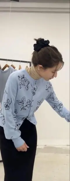 本日限定お値下げ 田中みな実×クラネ　W FACE CARDIGAN