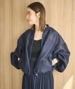 新品同様　東原妙子✖️アンクレイブホワイト　オーガンジー　MA1