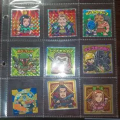 ビックリマンシール 9枚まとめ売り キングダム スターウォーズ