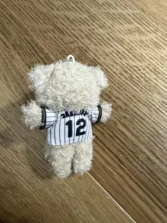 阪神タイガース 藤川球児 テディベアブラックダイナマイトシリーズ 背